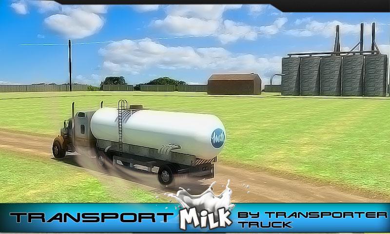 Transport Truck: Milk Supply