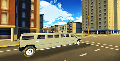 Limousine Taxi Driving 3D: Sim