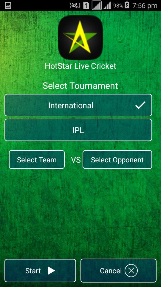 Hotstar Live Cricket