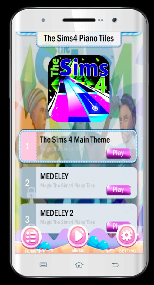 Magic The Sims4 Piano Tiles