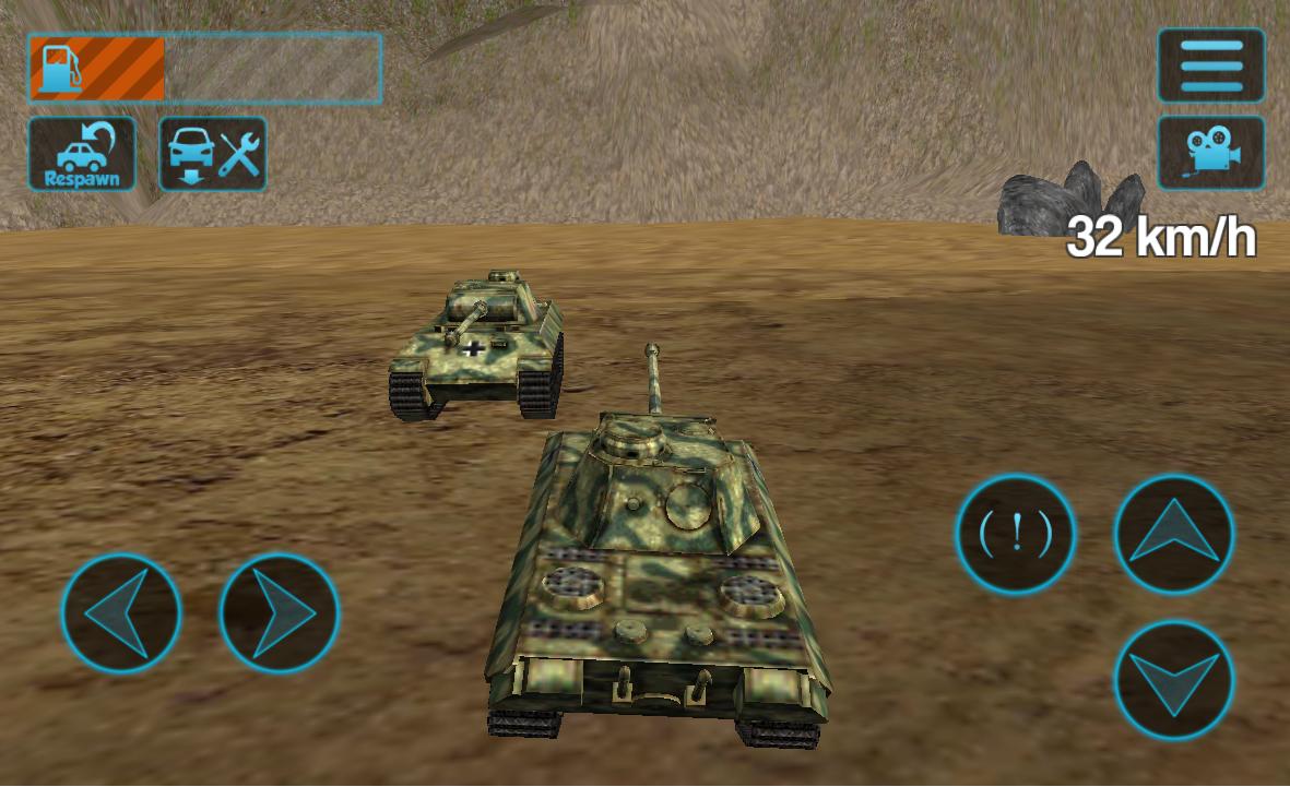 Tank Driving Simulator 3D