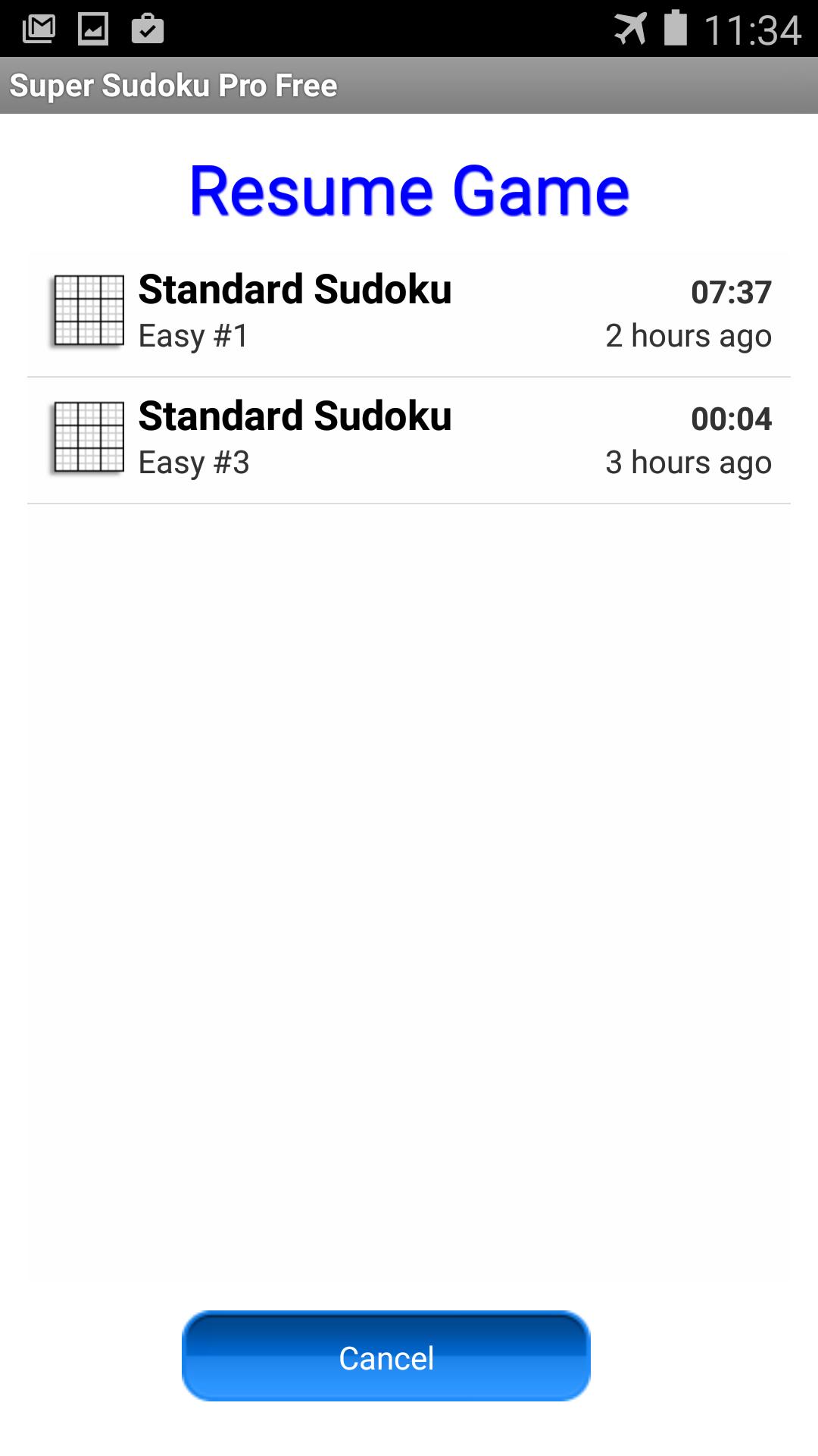 Super Sudoku Pro Free