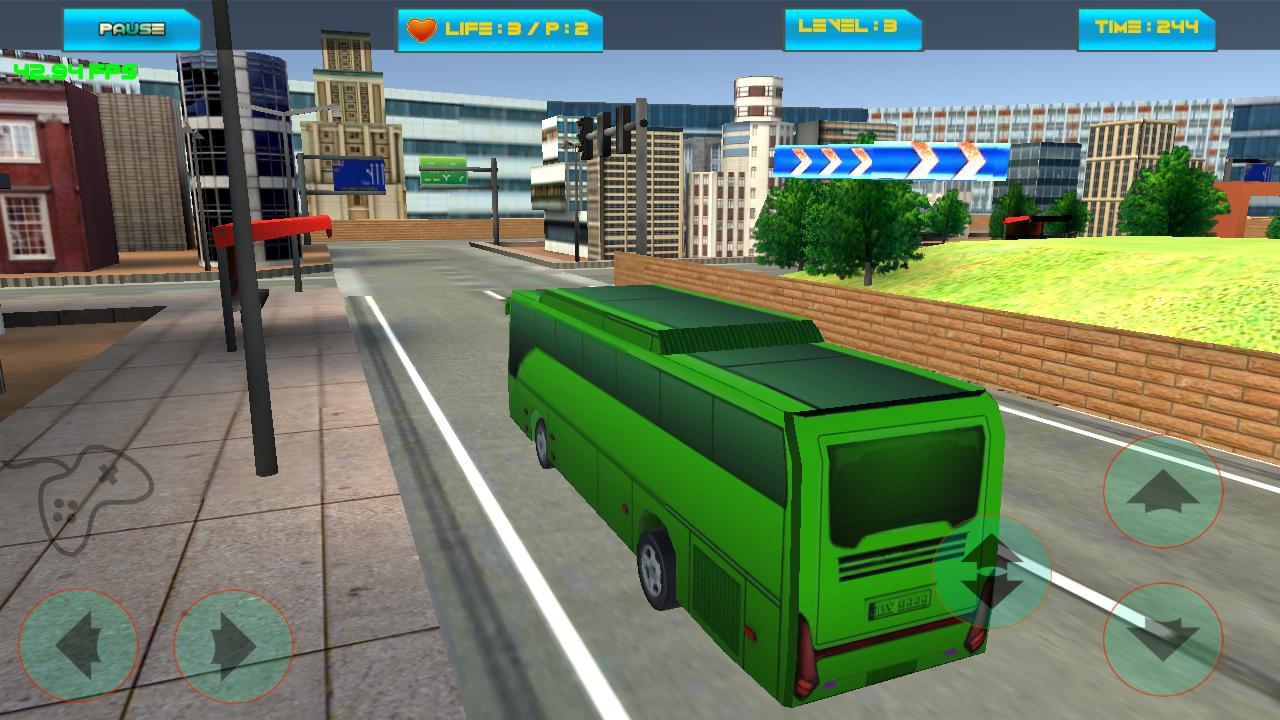 Runway City Bus Driving