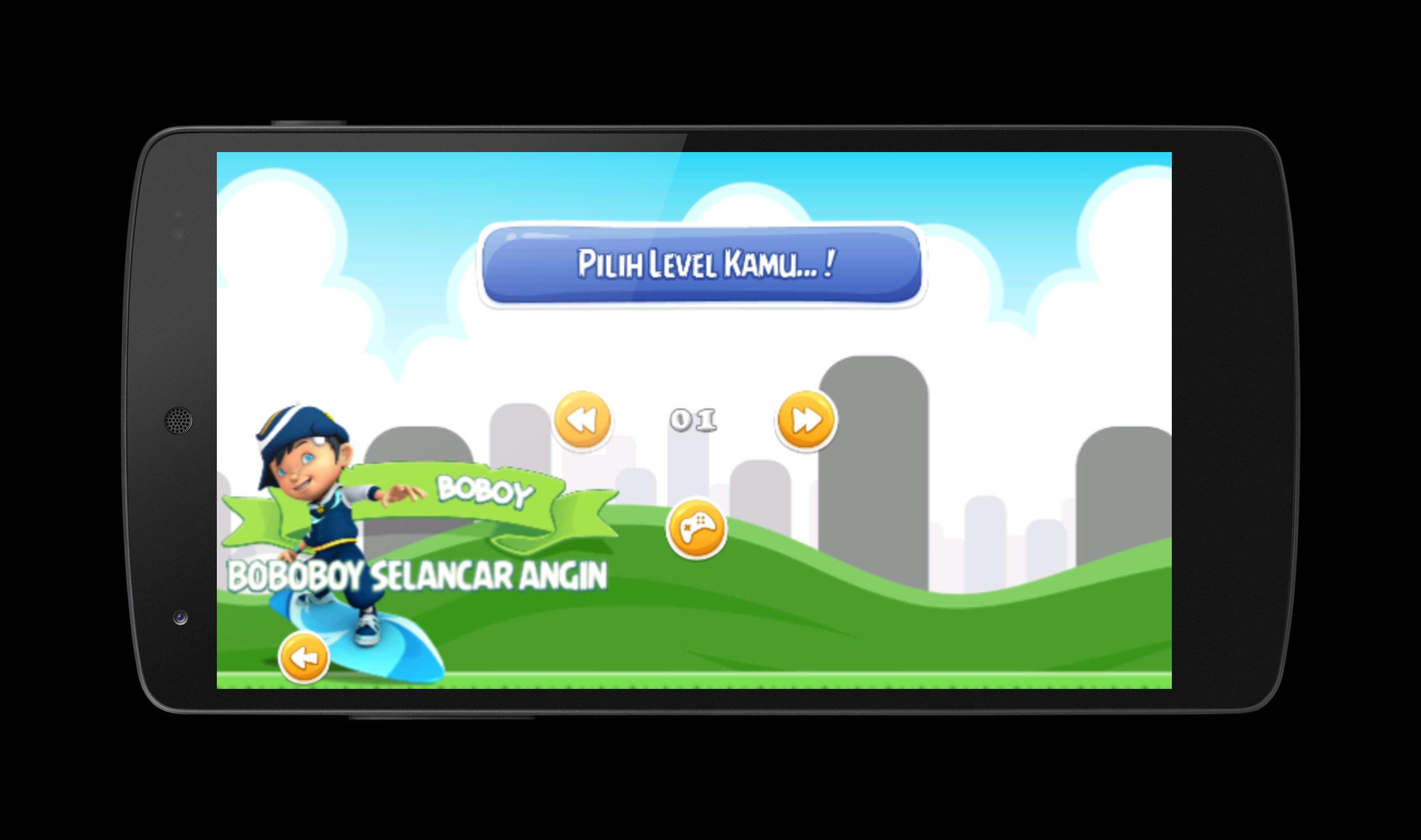 Boboboy Selancar Angin