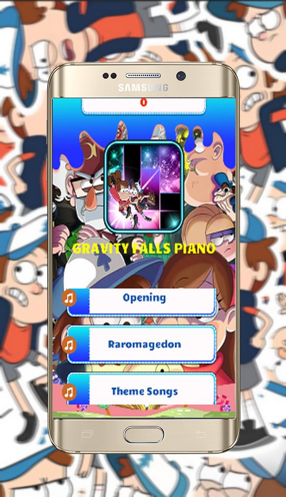 GravityFalls Piano Tiles