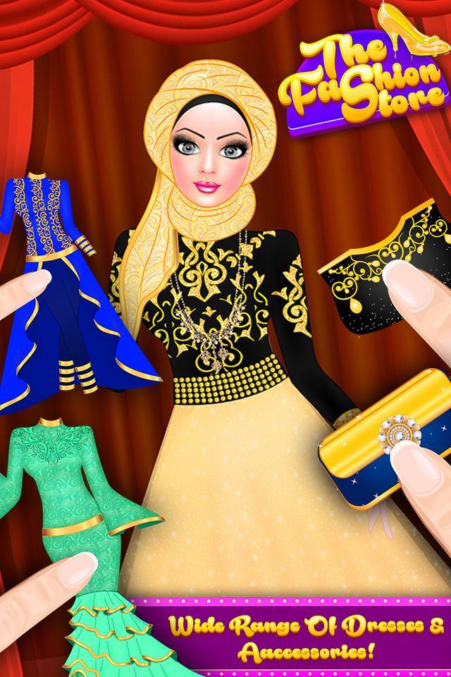 Hijab Doll Fashion Salon Dress