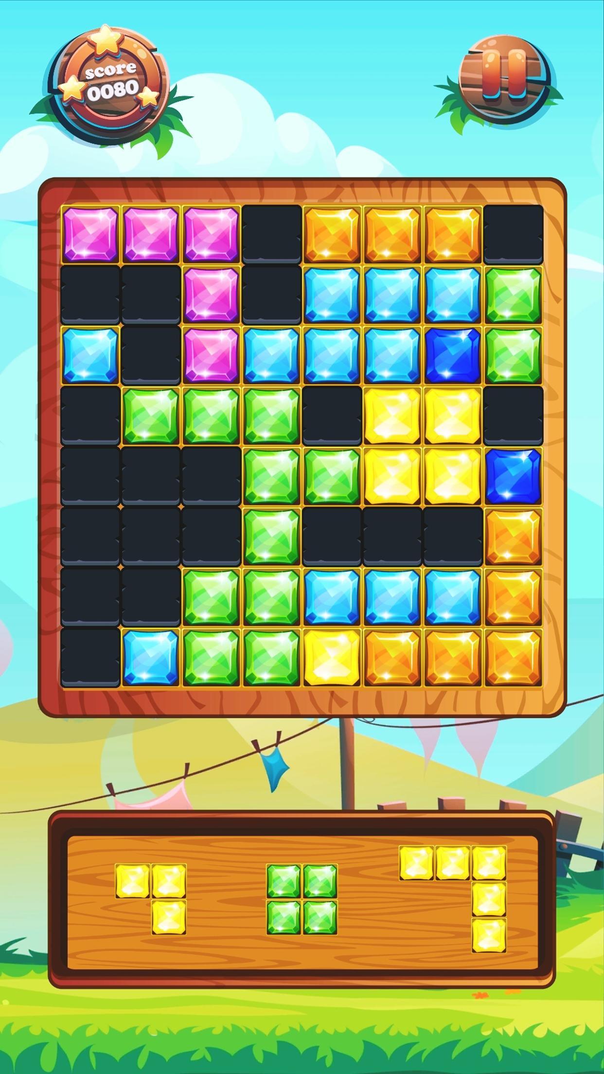 Puzzle Block Jewels Game 2018