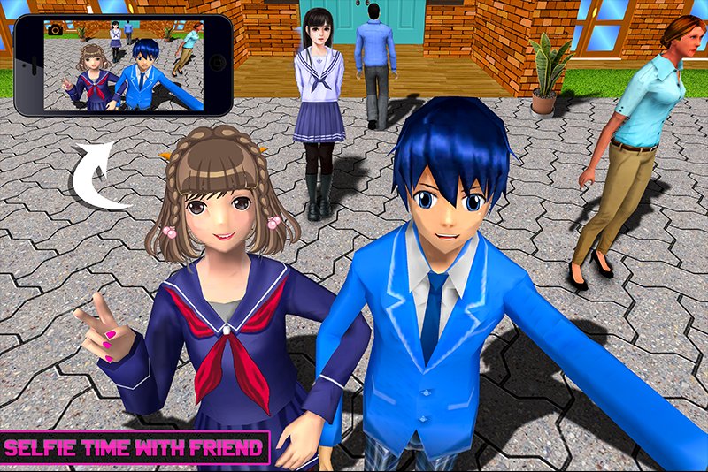 Virtual High School Life Sim
