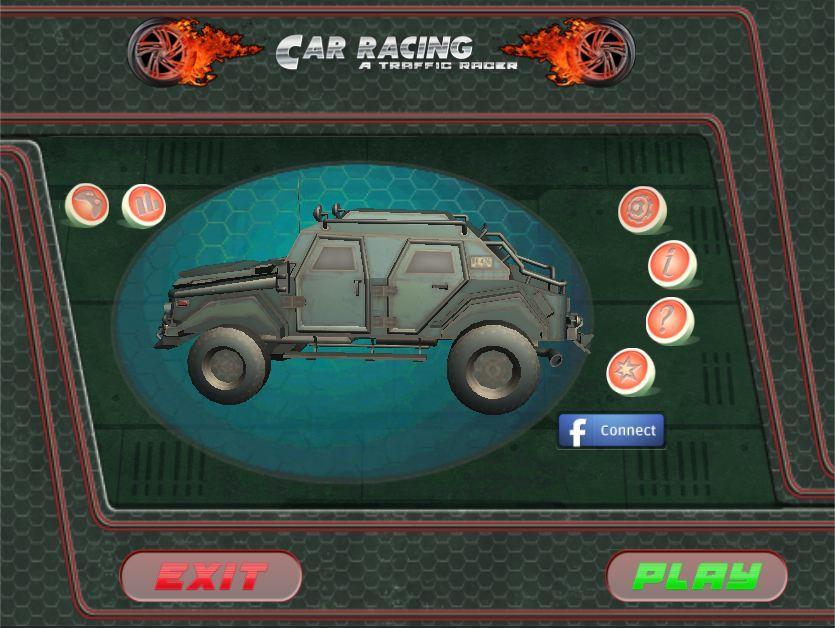 Car Racing : A Traffic Racer