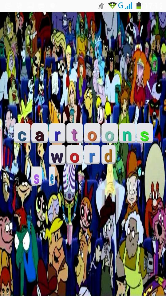 cartoons word search