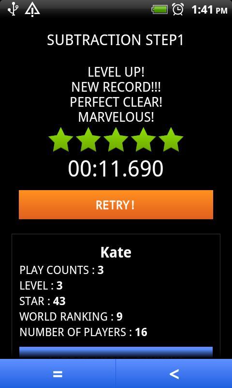 Arithmetic Game for Child