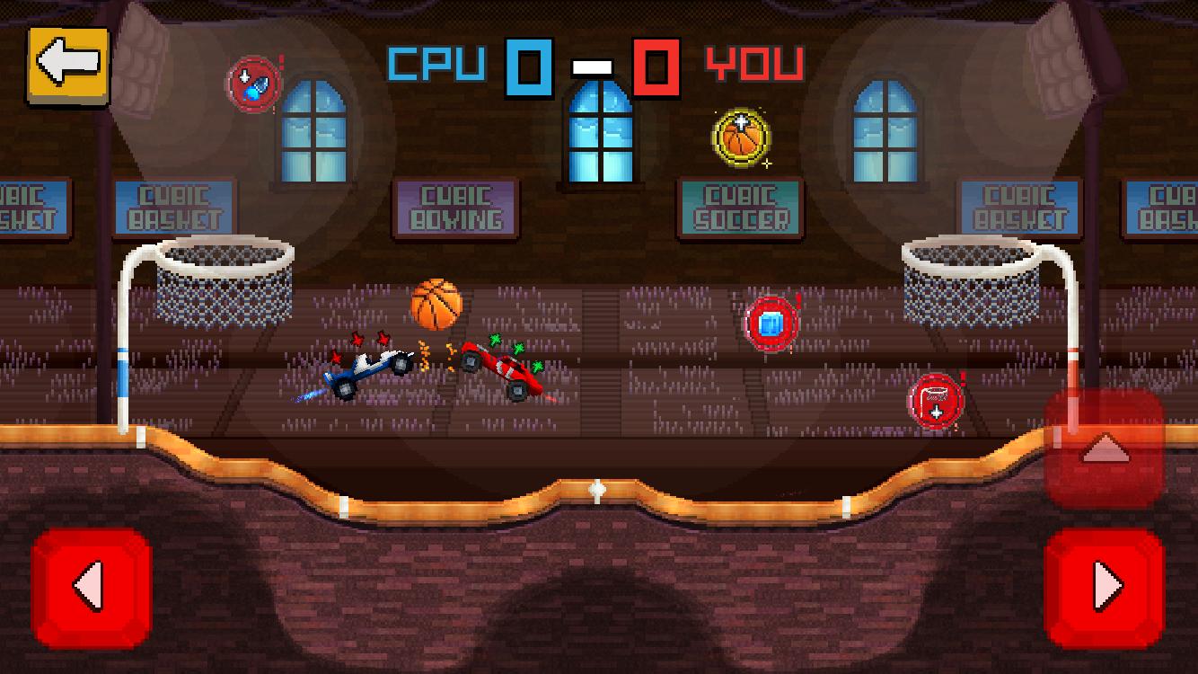 Pixel Cars. Basketball