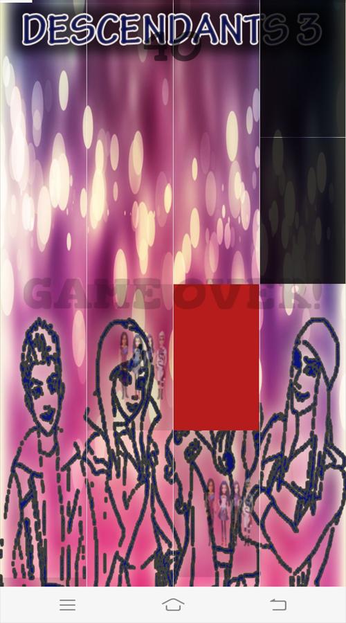 Descendants 3 Piano Game