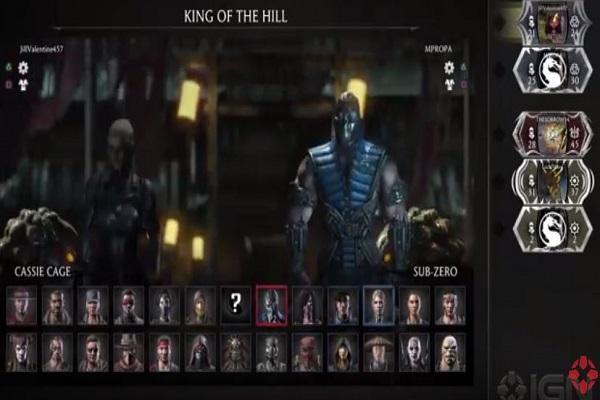New Mortal Kombat X Hint