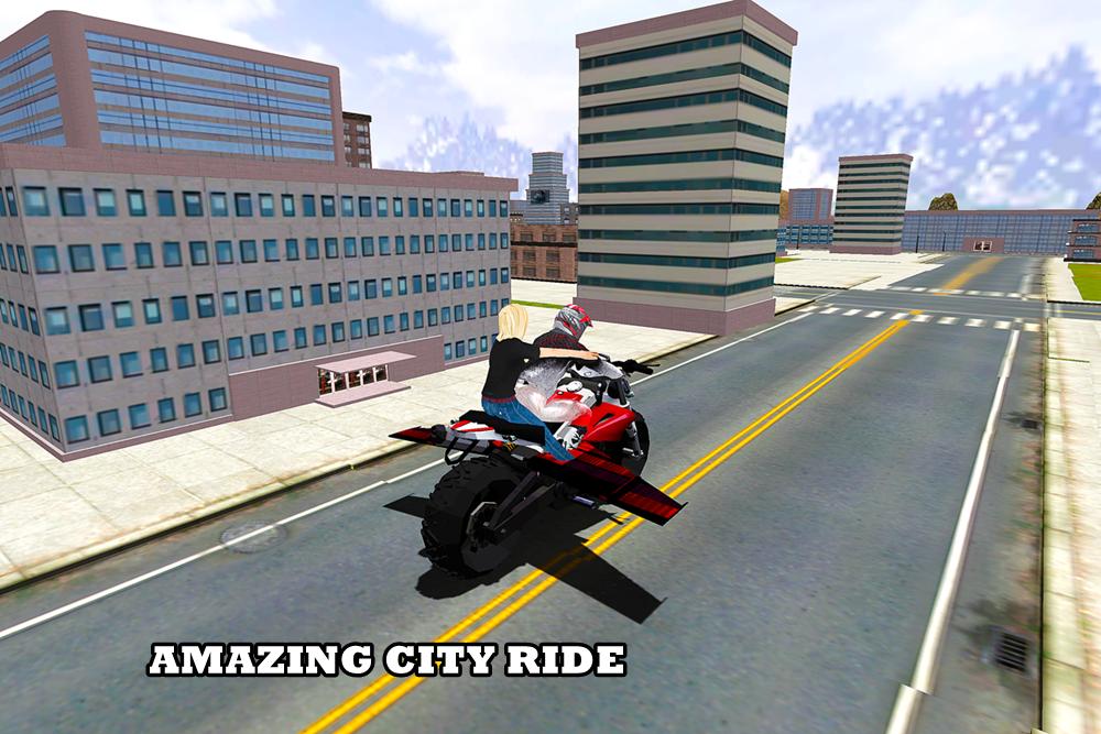 Real Flying Bike Simulator