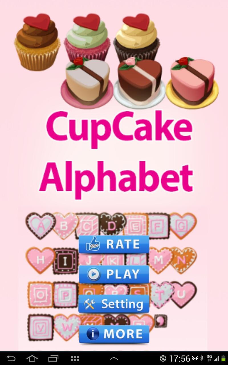 Cupcake Alphabet