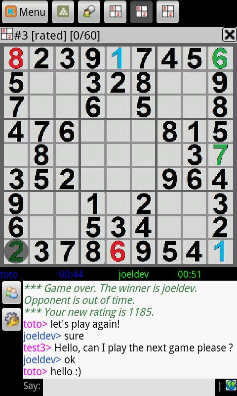 FREE SUDOKU MULTIPLAYER