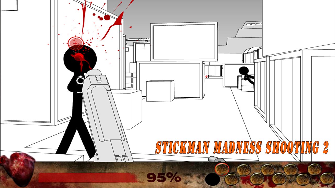 Stickman Madness Shooting 2