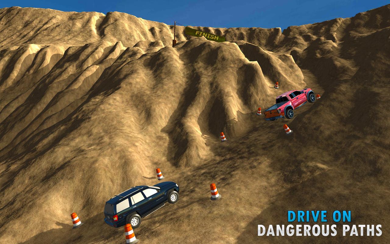 Offroad Jeep Mountain Drive 3D
