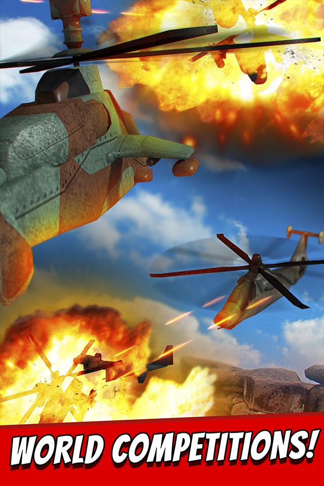 Helicopter Gunship Battle Game