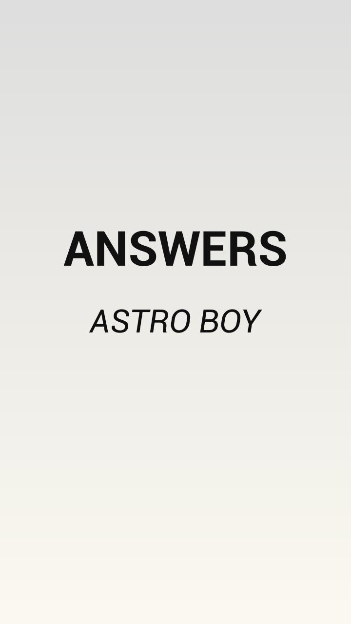 Answers for Guess the GiF