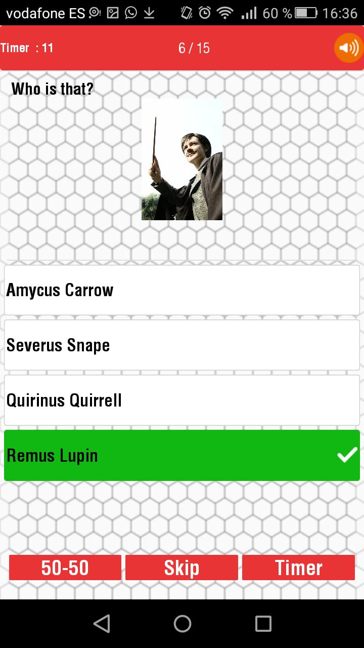 Quiz Game Harry Potter Cosplay