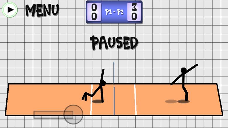 Crazy Stickman Volleyball