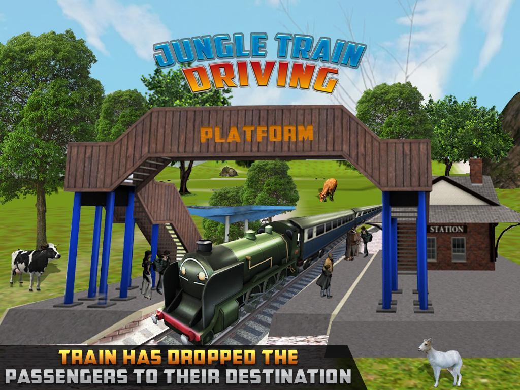 Jungle Train Driving Simulator