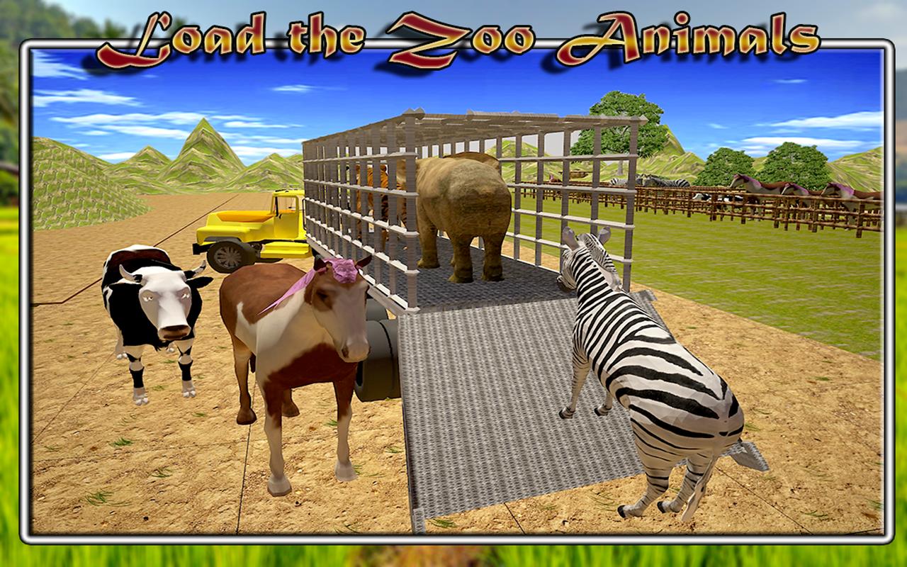 Farm Transport: Zoo Animals