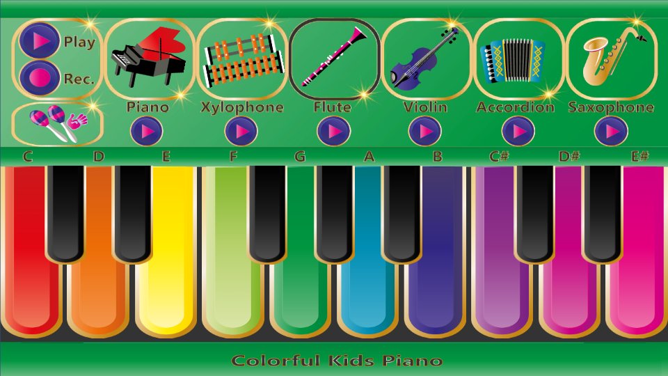Colorful Kids Piano