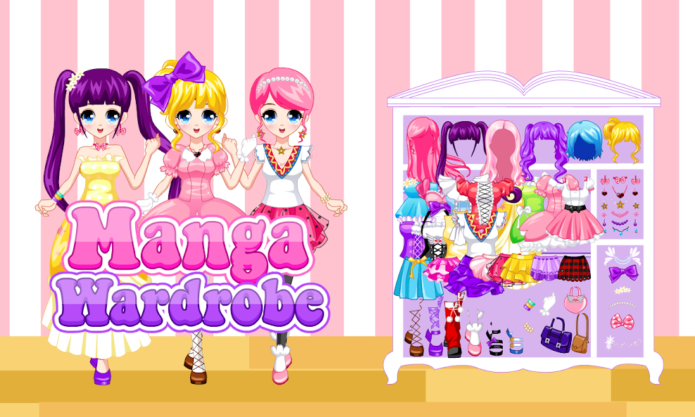 Dress Up Manga Wardrobe
