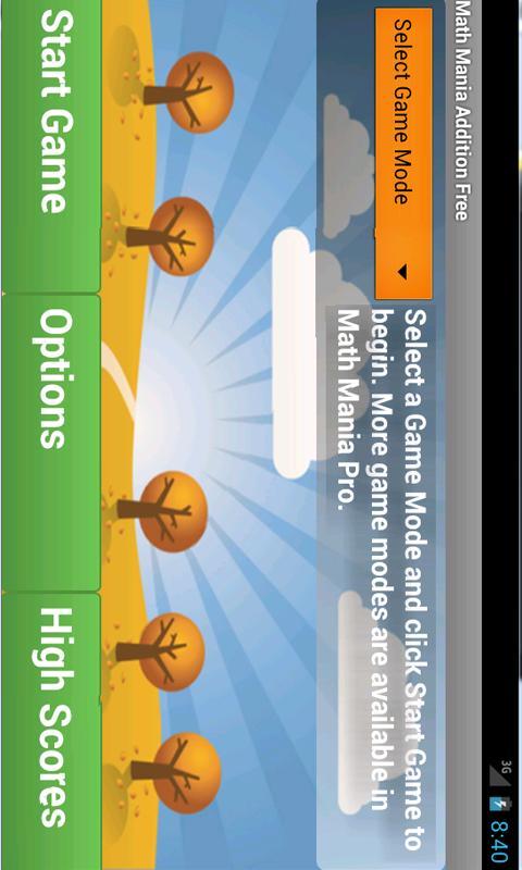 Math Mania Kids Addition