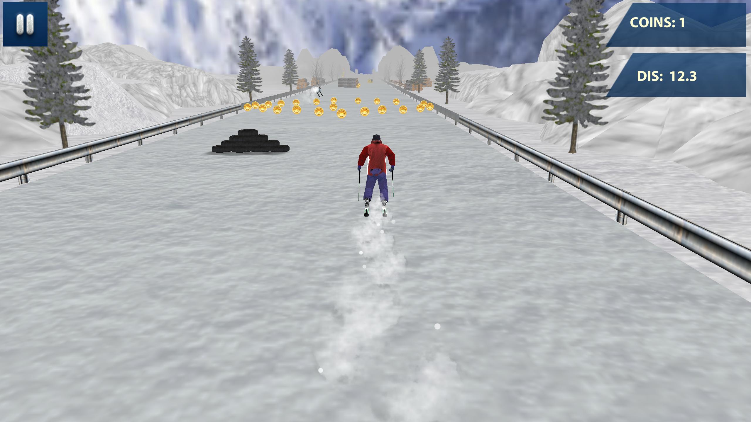 Crazy Skiing Stunt Adventure