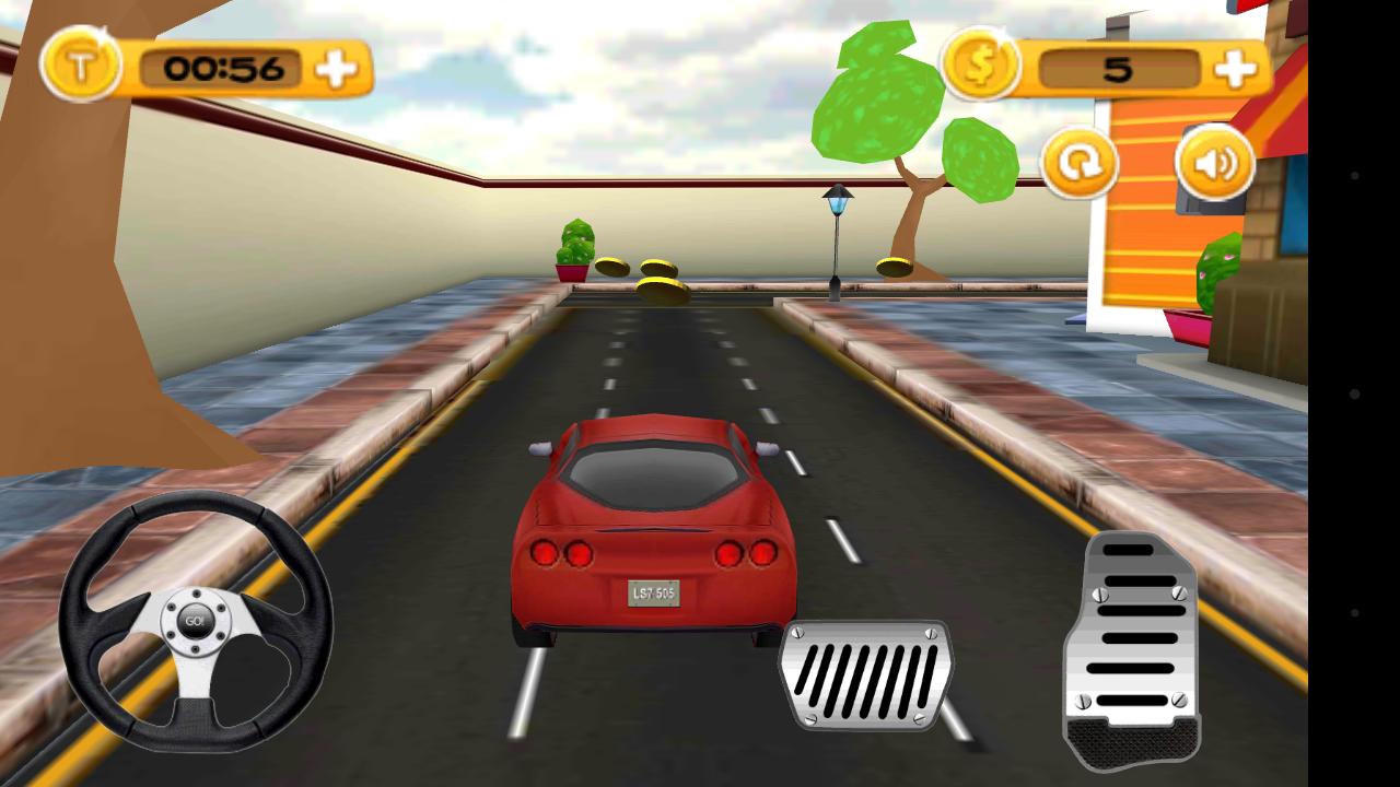 City Street Crazy Car