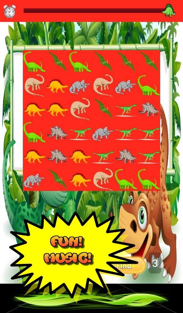 Dinosaur Matching Game