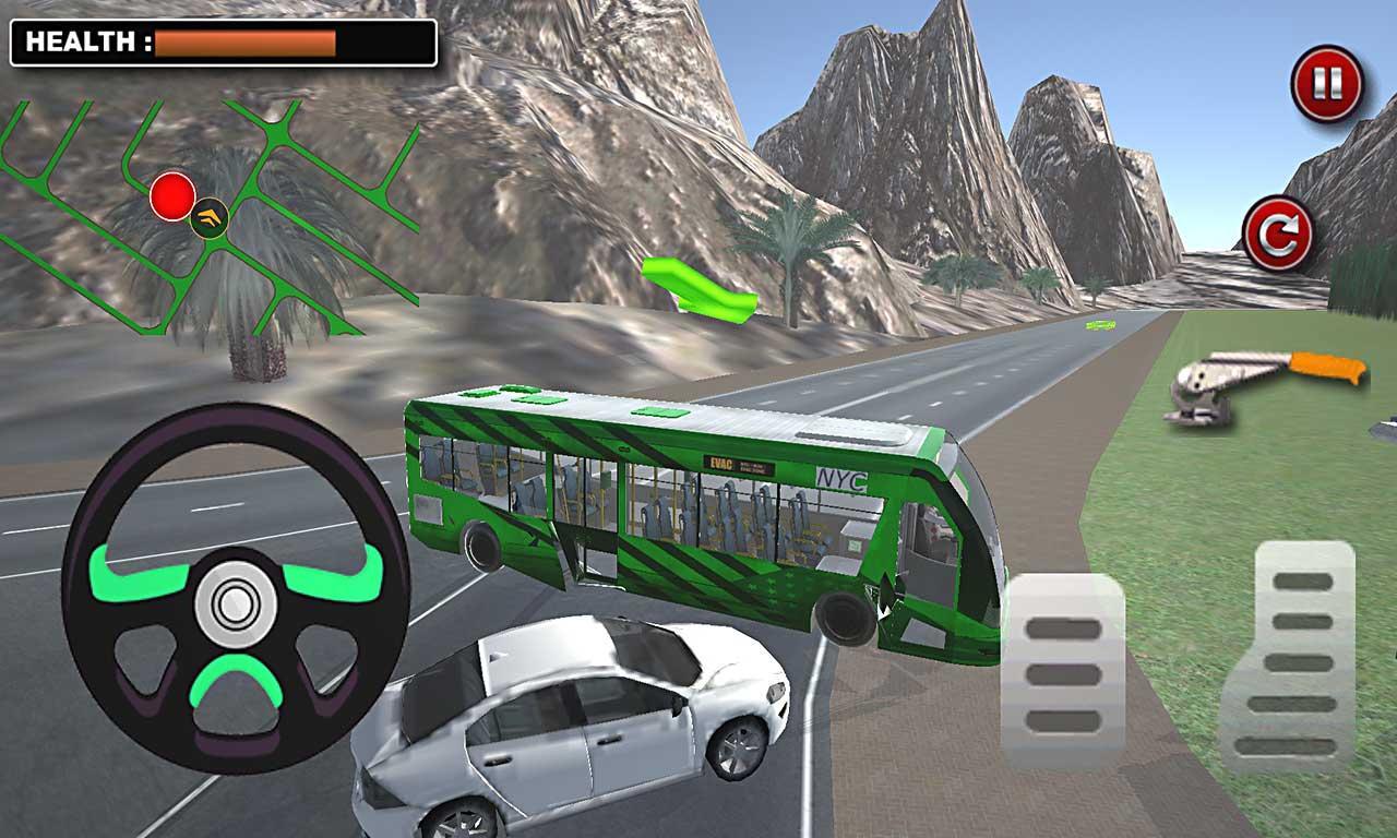 Mountain Bus Driver Sim 2016