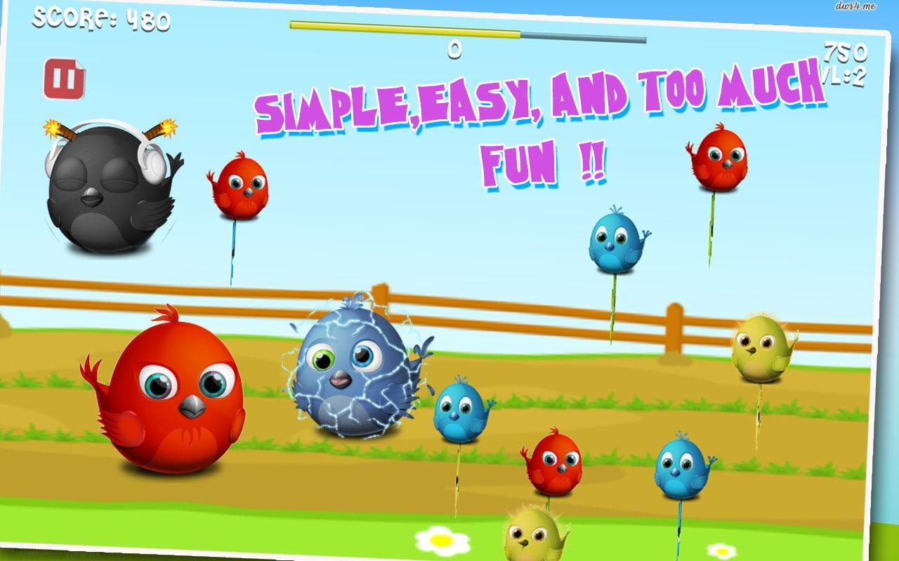 Candyland Bubble Birds Smash