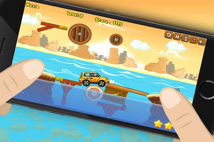 Build River Wooden Bridge