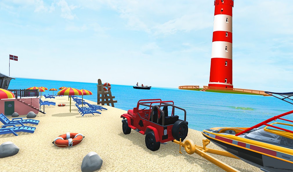 Off-Road Camper Van Truck 3D