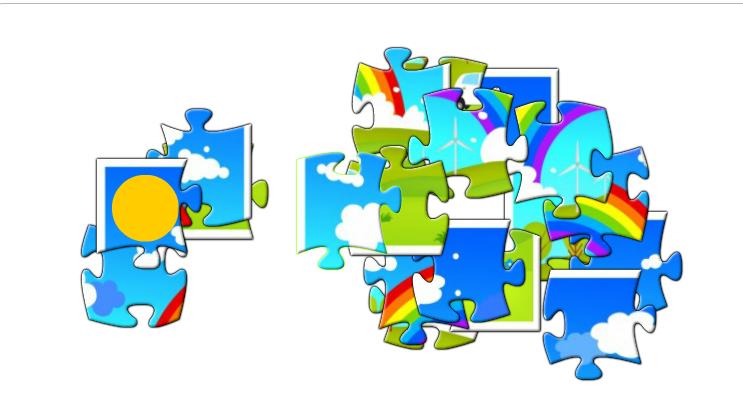 Puzzle kartun gemes