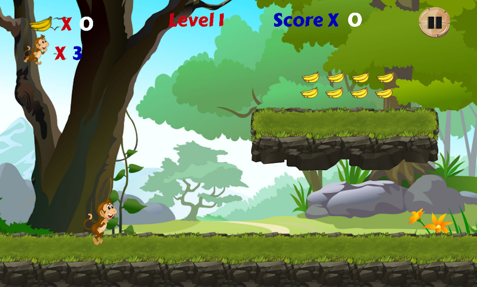 Jungle Monkey Run