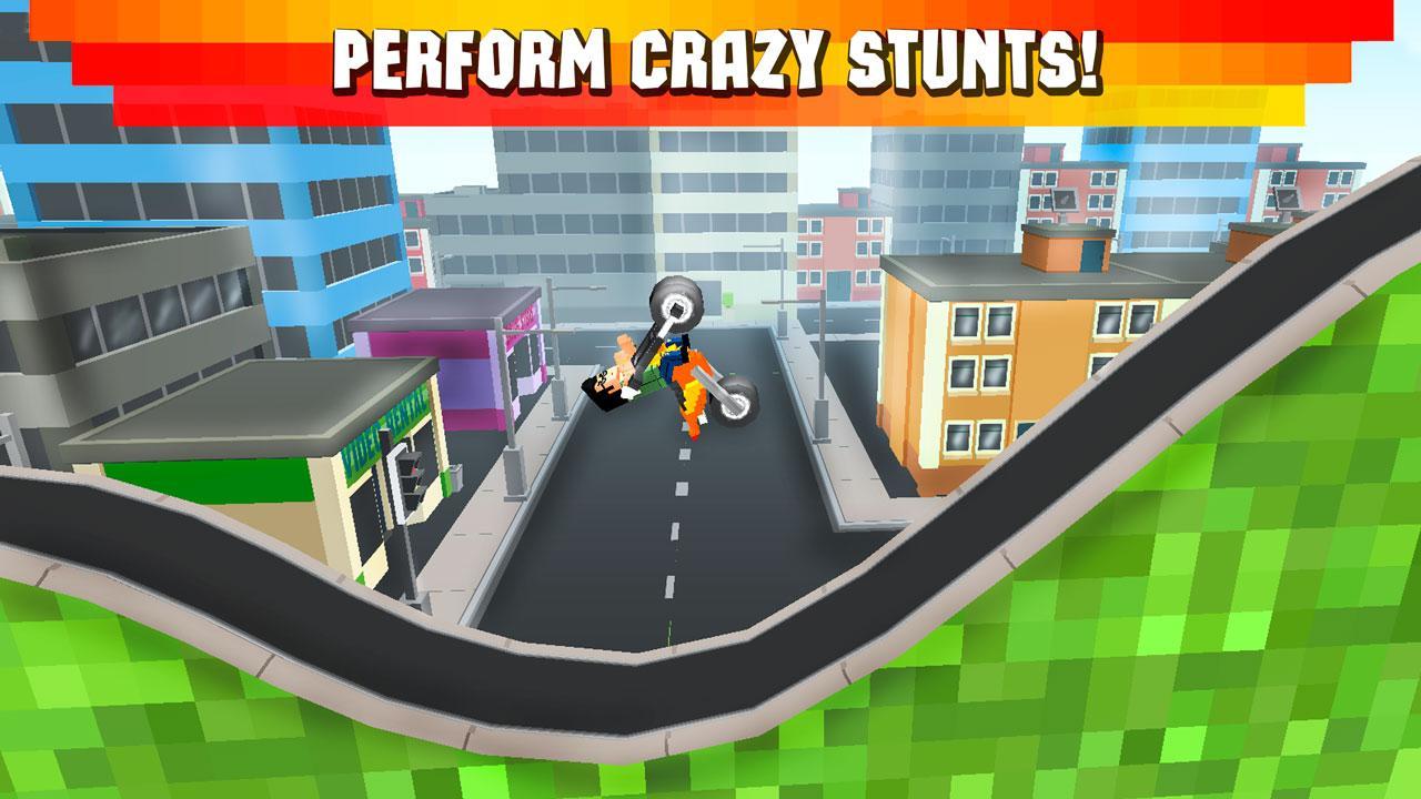 Cube Motocross: Bike Stunts 3D