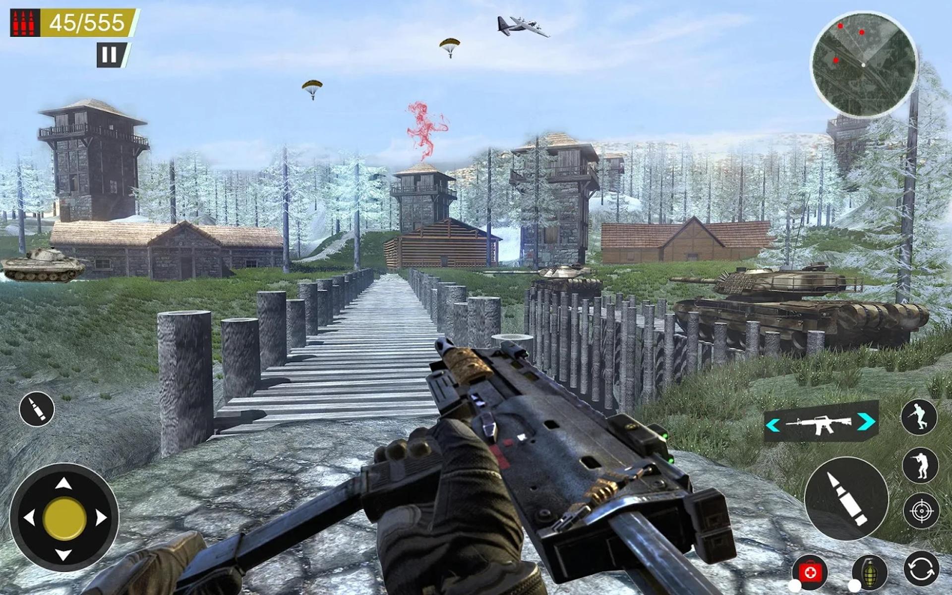 World War 2 Gun Shooting Games