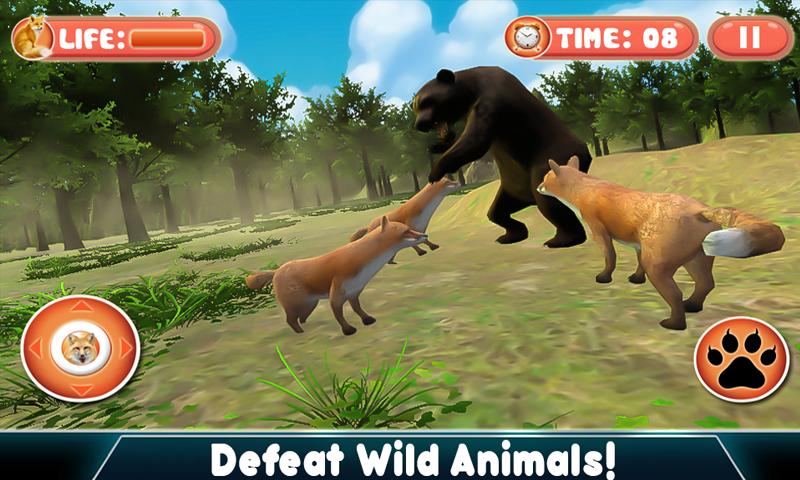 Real Fox Simulator 3D