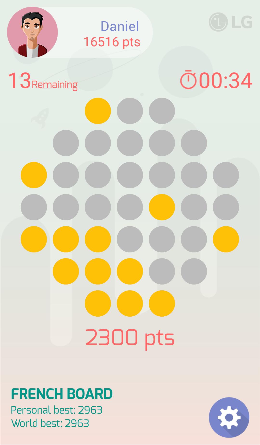 LG Peg Solitaire